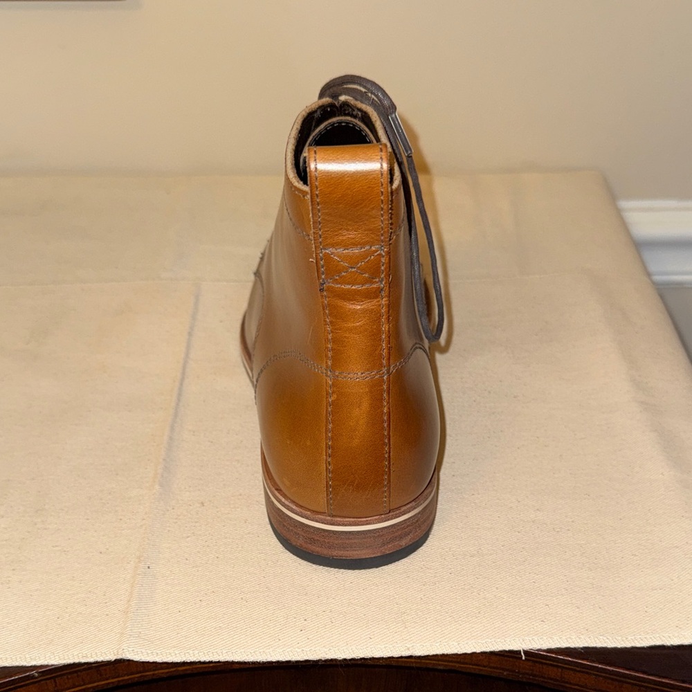 Helm Zind Tan Leather Chukka Boots for Men - Picture 6 of 12